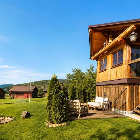 Luxusni Wellness Srub Orlik 別荘 Milešov